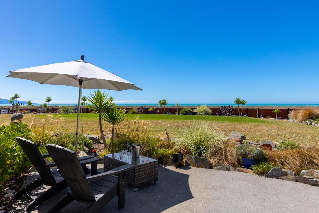 Ocean View Beachfront Apartment Blenheim Luaran gambar