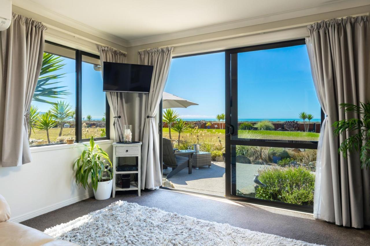 Ocean View Beachfront Apartment Blenheim Luaran gambar